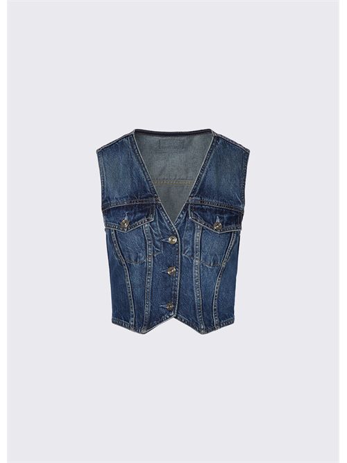 Gilet in denim LIU JO | UF6502D0398/79158